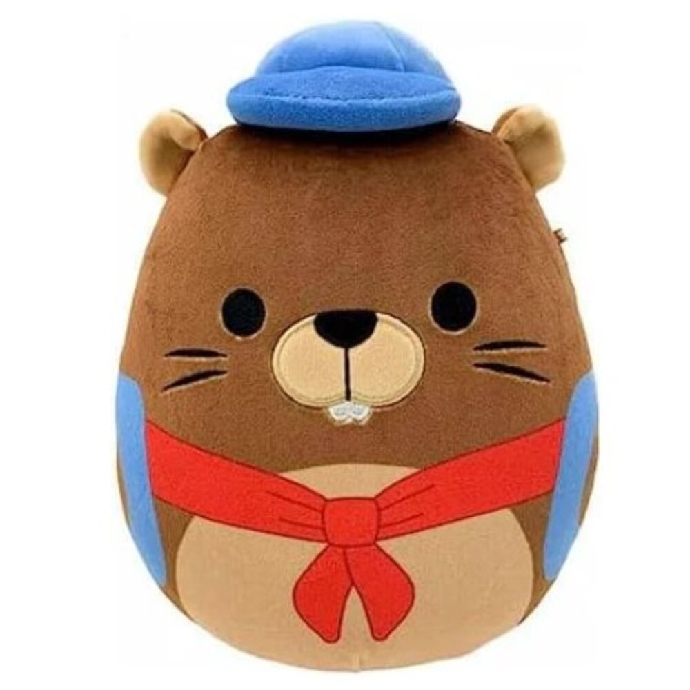 SQUISHMALLOW 8" CHIP the Beaver, Squishdate 11.15.2022 🤎❤️💙